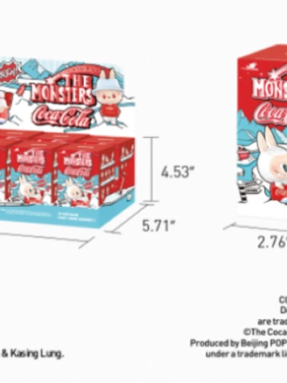 Popmart Labubu Coke Cola Figurine SECRET Verified.